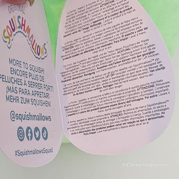 🇨🇦 GOBO 💚🐻 Green Gummy Bear CANADIAN AND BLACKLIGHT Squishmallow ☆ NWT ☆ - Picture 8 of 8